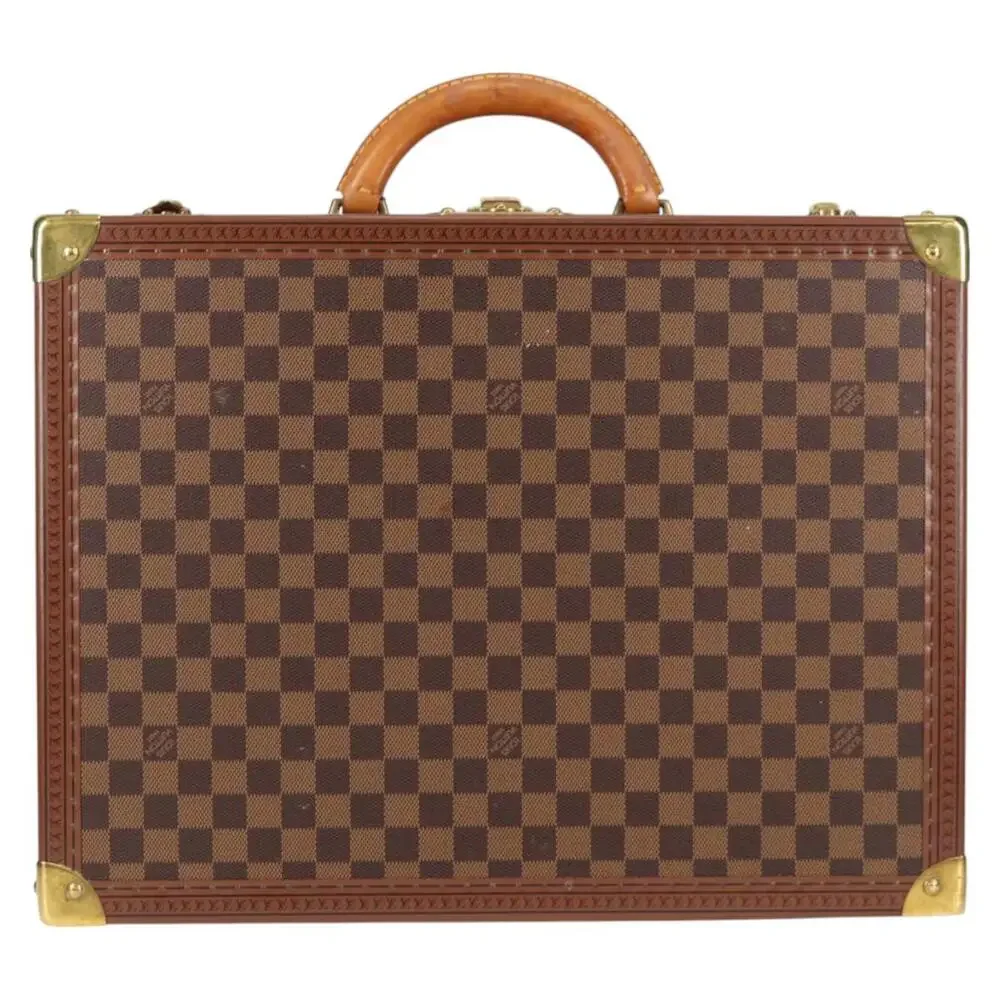 LOUIS VUITTON Damier Ebene Cotoville 45 Trunk N21341
